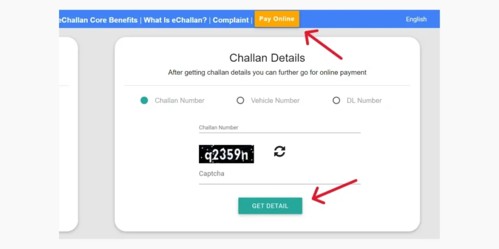 Check Challan details 13